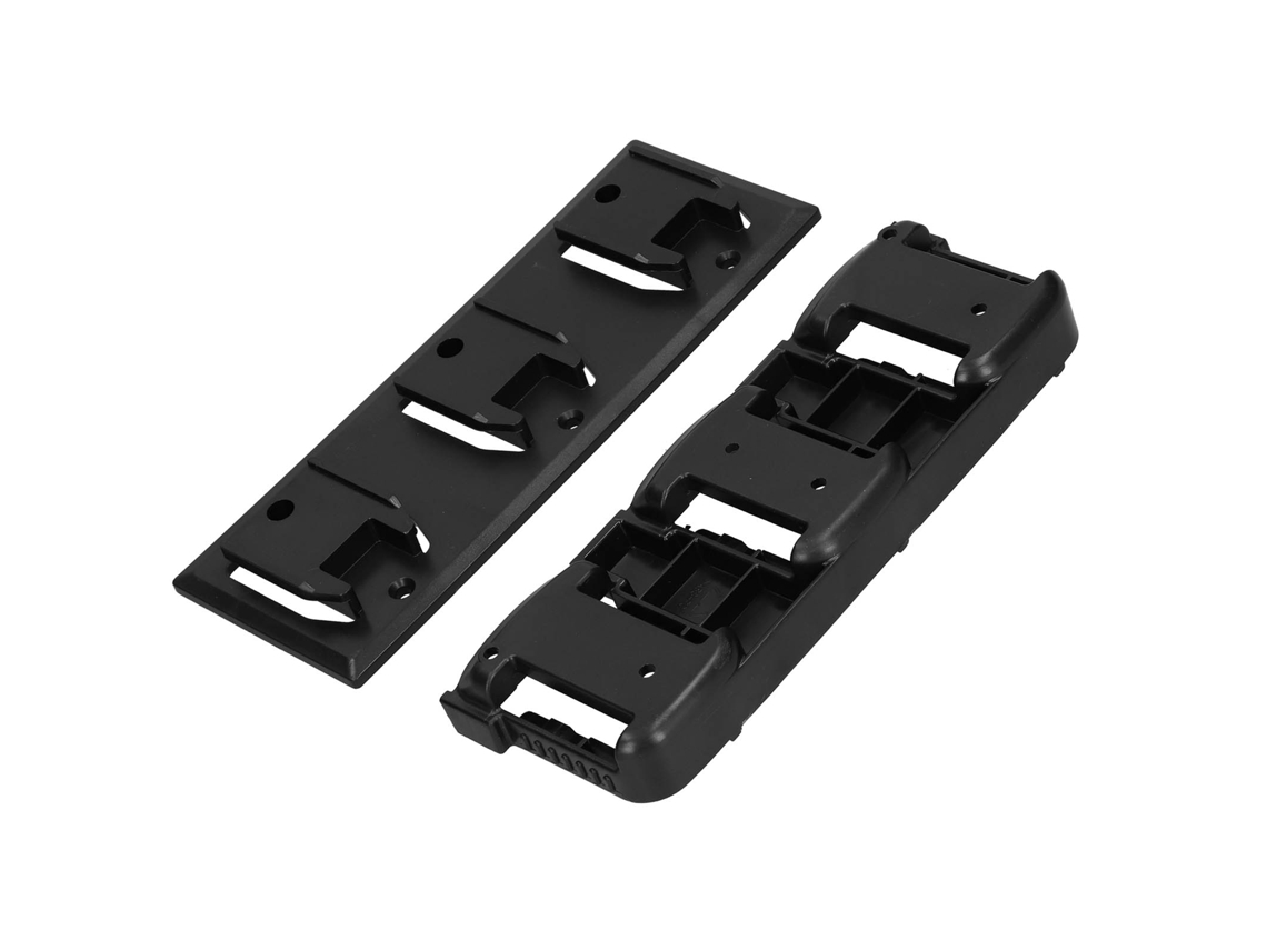 Suporte Para Baterias De Ferramentas Elétricas 3 Buracos Montagem Pronto Para Milwaukee 14.4v/18v/20v/60v