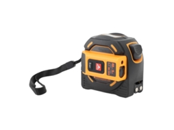 Fita Métrica A Laser 2 Em 1 Com Visor Digital, Medição Precisa E Função De Aviso Sonoro