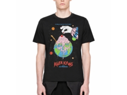 Rockinstone Killer Klowns Cherry Top Black Adult T-shirt Size:l