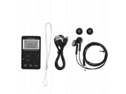 Rádio De Bolso Com Fones De Ouvido Olysi Shop