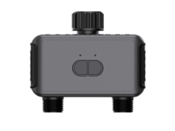 Válvula de irrigação inteligente de 2 zonas com Bluetooth