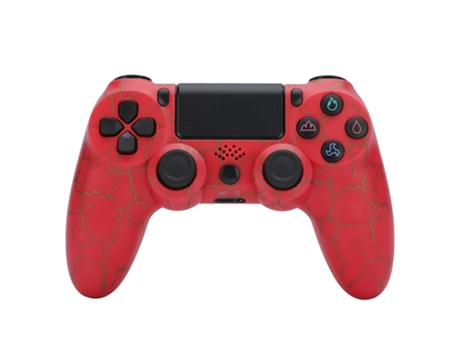 Comando PS4 KINSI Kinsi Dualshock (Wireless - Vermelho)