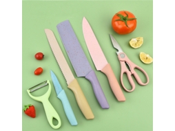 Conjunto de 6 Facas de Cozinha LAXISCREED
