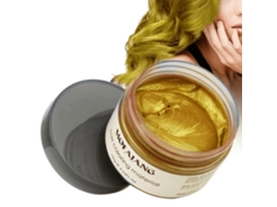 Creme De Colorir Cabelo Descartável Gold Para Mulheres E Homens - Cera De Tintura Portátil