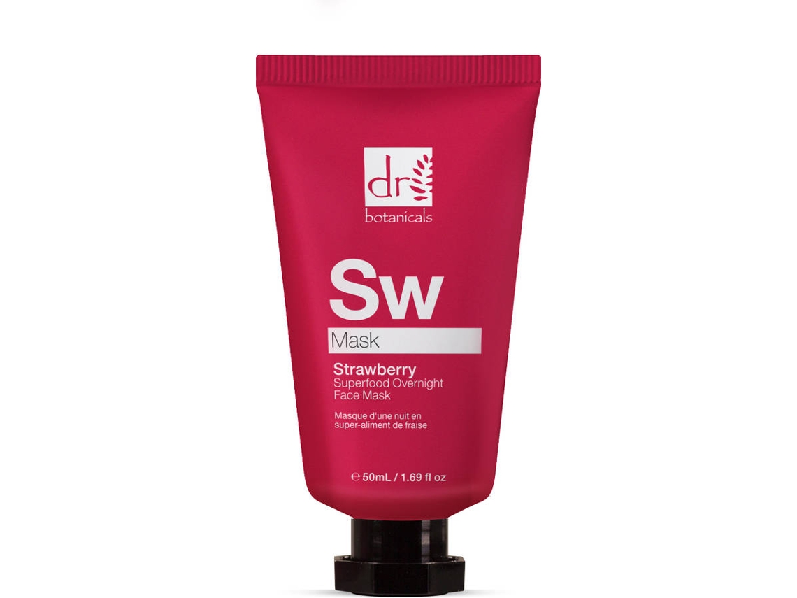 Máscara de Noite DR BOTANICALS Strawberry Overnight Face Mask (50 ml)