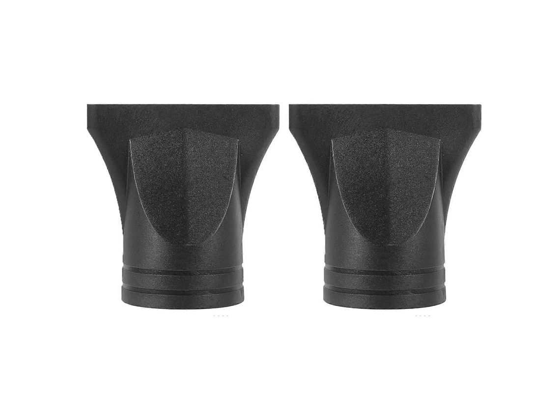 Conjunto de 2 Bicos Pretos para Secador Cabelo, Concentrador Plástico Cabelo. GOKOCO
