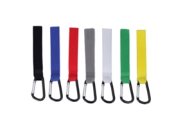 Mali 7pcs Gancho de Carrinho de Bebê de Alumínio com Velcro Gancho Universal para Sacolas