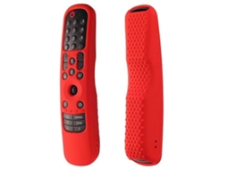 Comando À Distância Para Shockproof Silicone Cover Smart Tv Mr21 Mr22 Protective Sleeve, Red