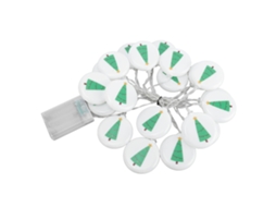 Luzes Led de Natal em Fio Plástico 3m 20 Leds para Decoração