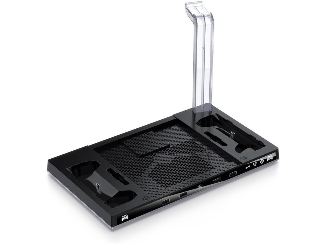 Station De Refroidissement Rvb Pour Steam Deck Avec Support Pour Casque, Station De Charge