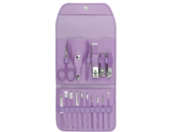 Kit profissional de corte de unhas, incluindo ferramentas de manicure, 16 peças, modelo número 10*