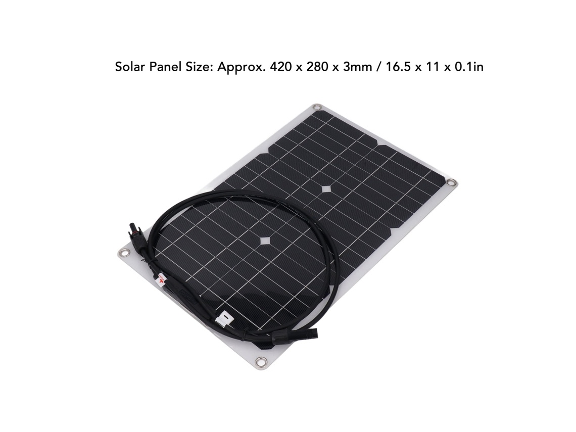 Painel Solar Laxiscreed Para Baterias 12v E Câmeras De Segurança