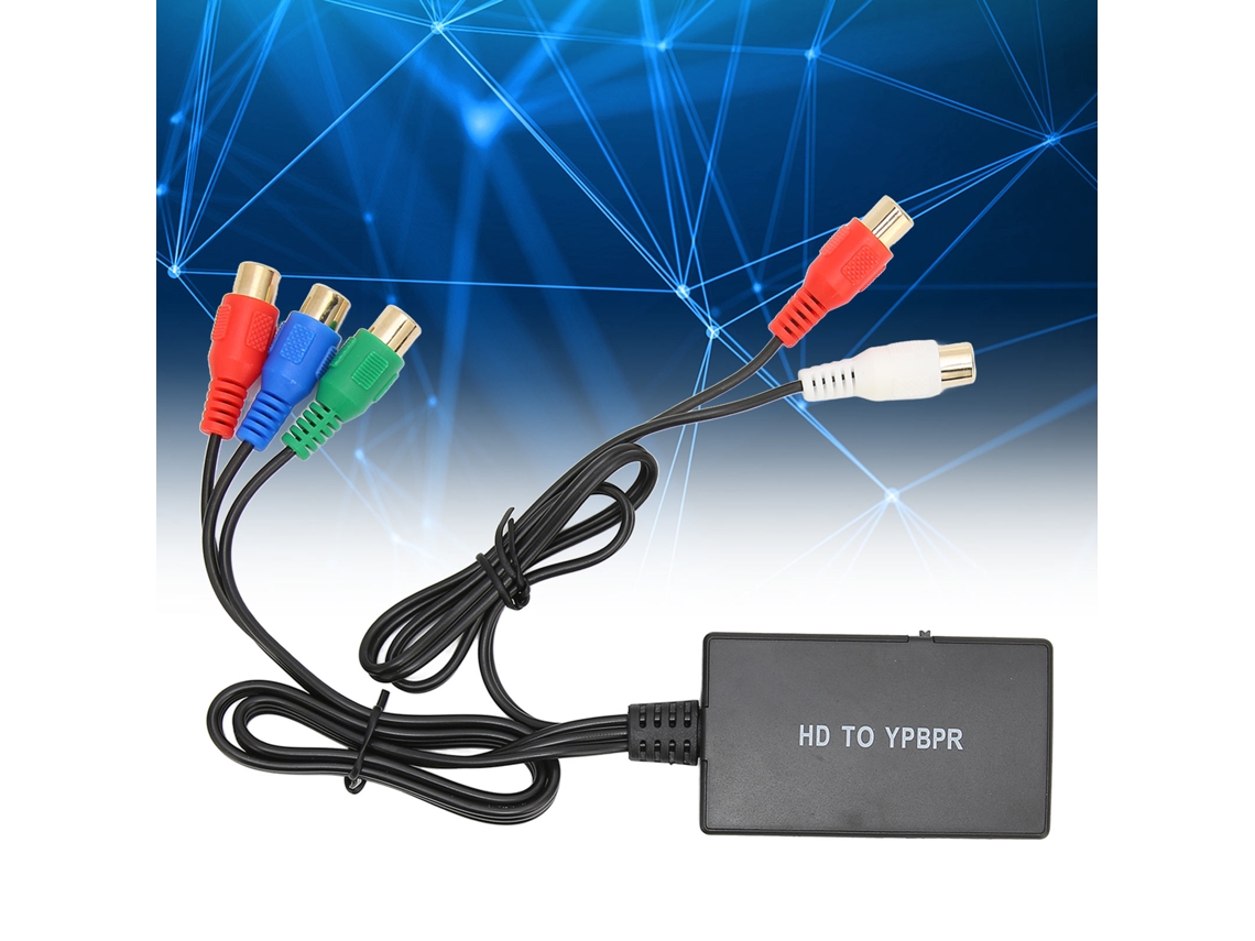 Conversor De Componente Para Hdmi, Compatível Com Hdcp 1.4 Para Xbox One, Leitores De Dvd E Consoles