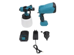 Pistola de pintura elétrica (alta potência, fluxo ajustável, pulverização multimodo)