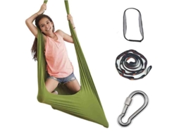 Columpio De Algodón Para Niños 2025, Colchoneta Elástica, Asiento Estable, Hasta 250kg, Autismo, Tdah