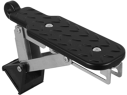 Degrau De Porta Em Liga De Alumínio Com Design Elegante E Pedal De Segurança