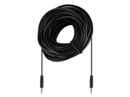 Cabo De Áudio Blindado De Cobre Macho Para Macho De 3,5 Mm Para Alto Falantes E Fones De Ouvido, 10 M Aquaforge