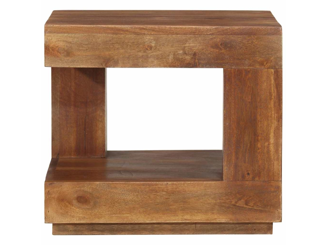 Mesa de Centro 45x45x40 Cm Madeira de Acácia Maciça MAISON EXCLUSIVE