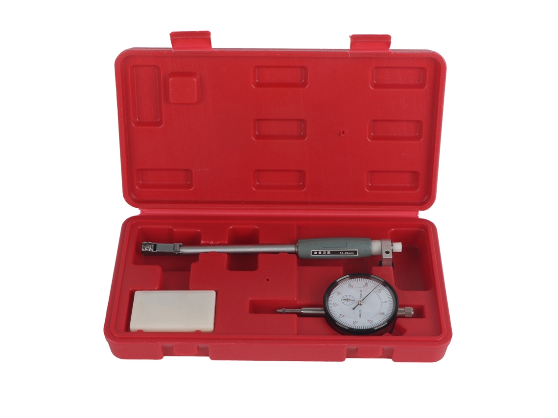 Medidor Dial De Calibre De Buraco Para Diâmetro Interior 18‑35mm 0.01mm Indicador Dial