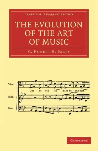 Livro The Evolution Of The Art Of Music De Chubert H Parry (inglês)