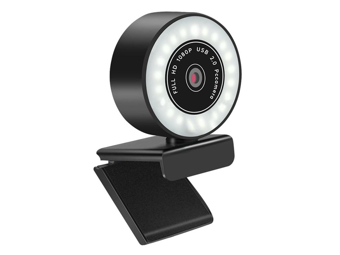 Webcam Usb Hd 1080p Com Foco Fixo E Microfone Para Pc De Mesa SUNNY SPACES