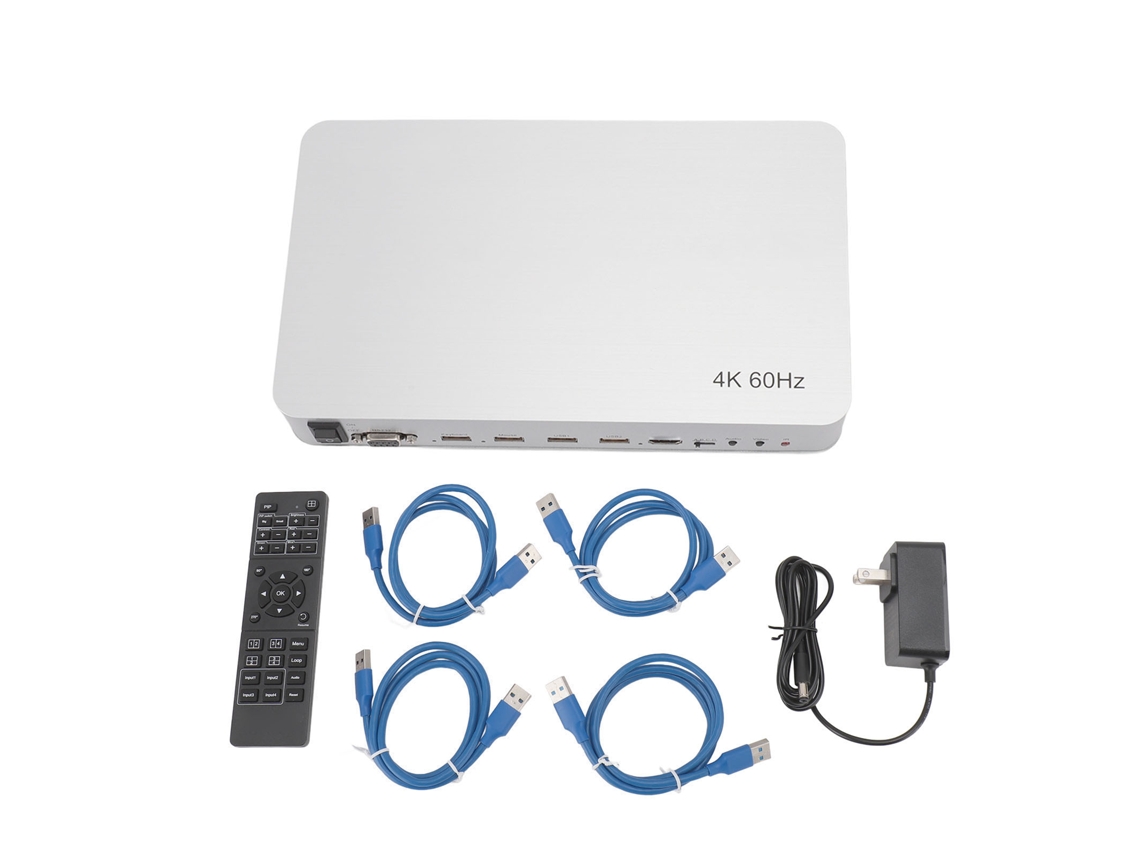 Comutador Kvm 4 Portas 4k60hz LAXISCREED
