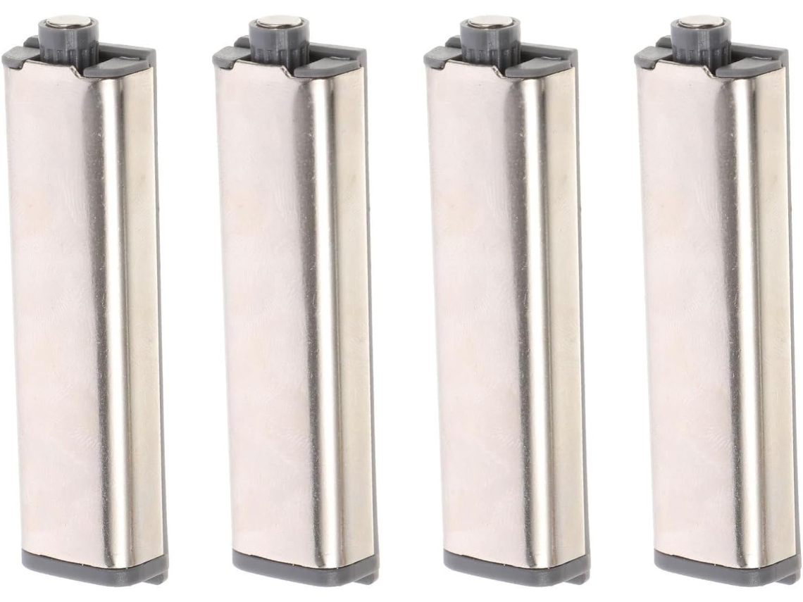 Conjunto De 4 Travas Pressão Para Portas Armários, Com Liberação Por Toque, Ideais Para Gavetas De Trailers E Móveis