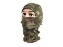 Balaclava Unissex com Estampa Camuflada para Ciclismo Ao Ar Livre, Aquecedor de Pescoço, Gorro, Máscara Facial Completa BRILVIBERA
