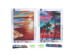 Baok-Diyarn Pintura DIY Seascape Decoração de casa Quarto