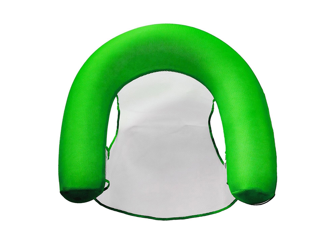 Yncm-flutuador De Piscina Inflável Com Assento Confortável Mesh