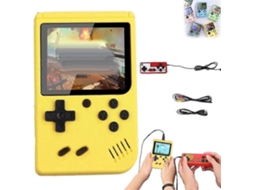Console De Videogame Retrô Portátil, Mais De 400 Jogos Nostálgicos Em 1 Dispositivo, Suporta 2 Jogadores Jogando Na Tv Ly Ebike (amarelo)