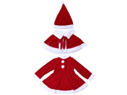 1 Conjunto De Fantasia De Natal Para Meninas Allinless