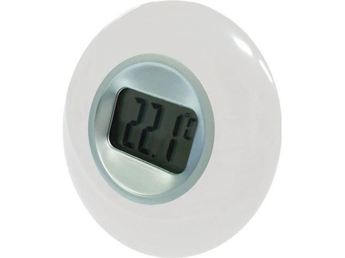 Termômetro Interno D Tela Lcd De 77m Branco Otio
