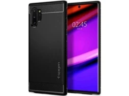 Capa Samsung Galaxy Note 10+ SPIGEN Rugged Armor Preto
