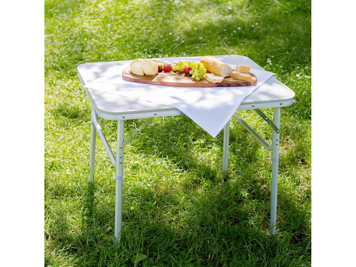 Mesa TECTAKE Dobrável em Aluminio 75x55x68 cm