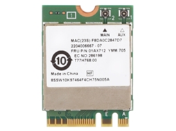 Placa Sem Fio Rtl8822be Interface Ngff/m.2 Bluetooth 4.0 Wifi 433m