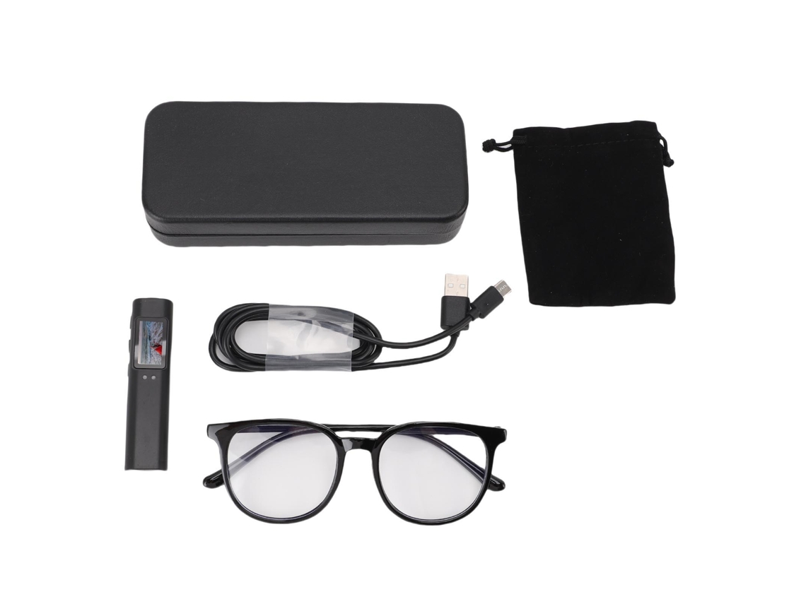 Câmara Corporal Hd 2.7k Ângulo Amplio 110° Tela 0.96'' Visão App Gravadora Portátil Esportiva Para Trekking Viagens Ciclismo Preto