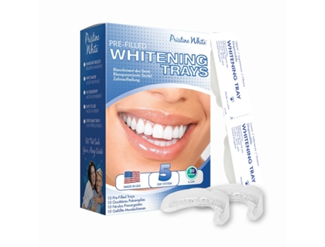 Tiras Branqueadoras BEAMING WHITE Pristine White Pre-Filled Whitening Trays (10 unidades)