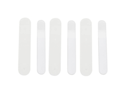 2026altiro-3 Peças Lija De Unhas De Vidro Nano Lixadeira Polidor De Unhas Ferramenta De Manicure Forma Arco