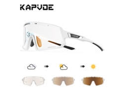 Óculos De Ciclismo Com Lentes Fotocromáticas De Uso Duplo (dia E Noite), Para-brisa Para Bicicleta, Unissex, Proteção Uv.