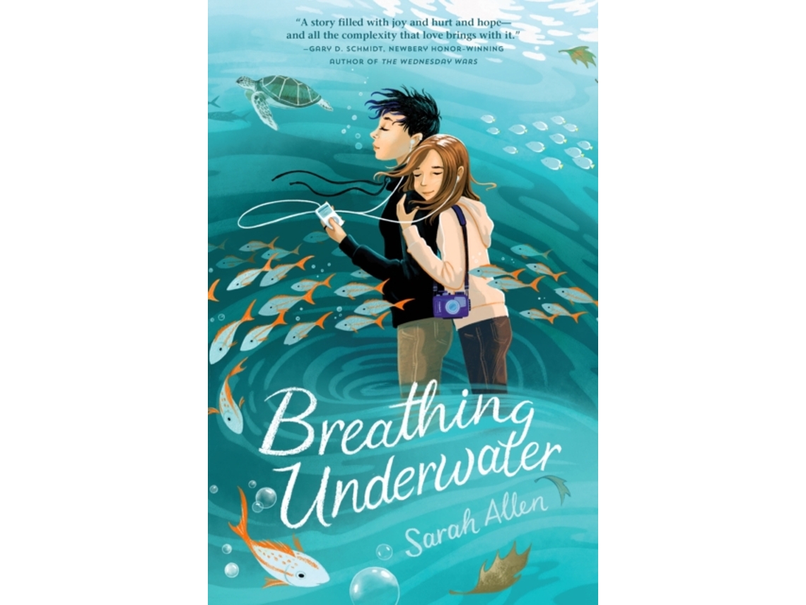 Livro Breathing Underwater de Sarah Allen (Inglês)