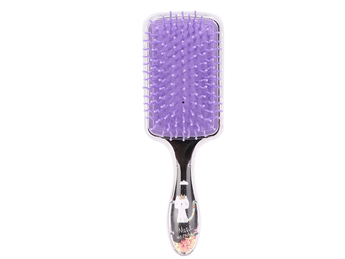 2026 peine de Cabelo Animado Antiestático com Travesseiro de Ar Peine de Massagem para Cabelo Liso e Cacheado