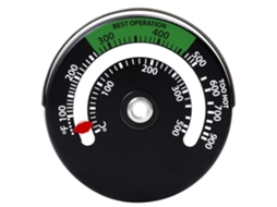 Termômetro Magnético Para Fogão, Monitor De Temperatura Do Tubo Da Lareira, Medidor Temperatura. Aquaforge