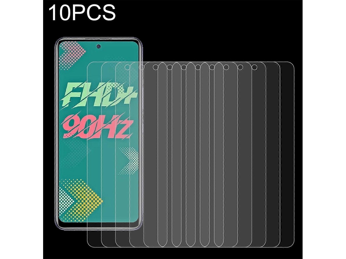 10 Unidades De Película De Vidro Temperado 9h 2.5d De 0,26 Mm Para Infinix Hot 11s (10 Unidades)
