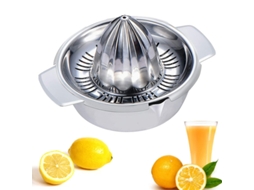 Espremedor Manual De Laranjas E Cítricos Em Aço Inoxidável 304 Com Coador Tigela 283 Ml(10 Oz)
