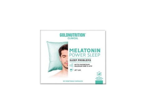 Suplemento Alimentar GOLDNUTRITION CLINICAL Melatonin 30 Cápsulas Goldnutrition