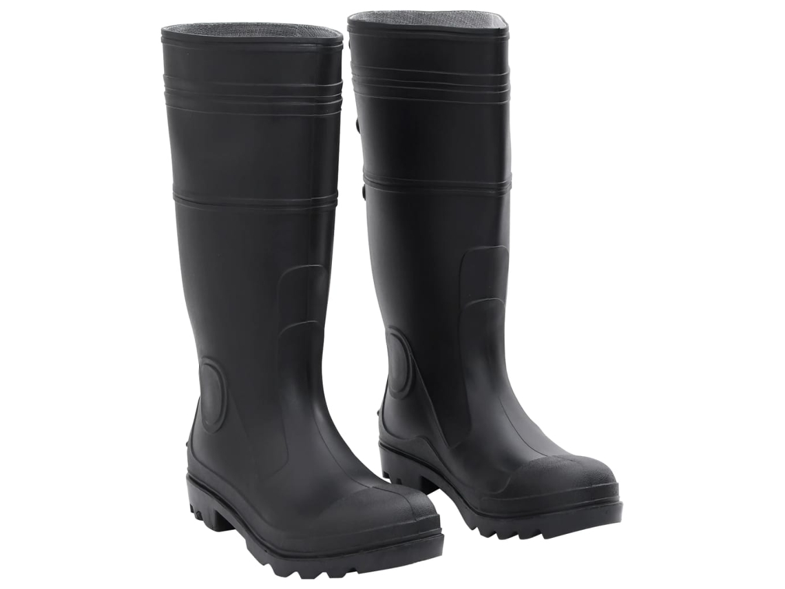 Rain Boots Vidaxl Preto Pvc (43)