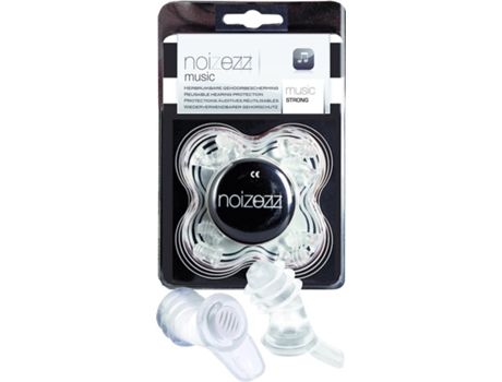 NOIZEZZ Strong Proteção Auditiva com Atenuação Plana em Torno de 21 Db 4 Pares