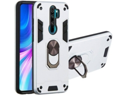 Capa Xiaomi Redmi Note 8 Pro HONGWE. Robusta Prateado