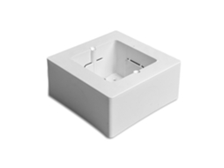 Caixa De Mecanismos Universal De Superfície 92 X 92 X 42 Mm Branco